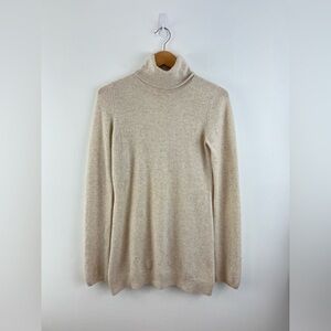 BCBG MAXAZRIA cashmere turtleneck tunic pullover. Size S